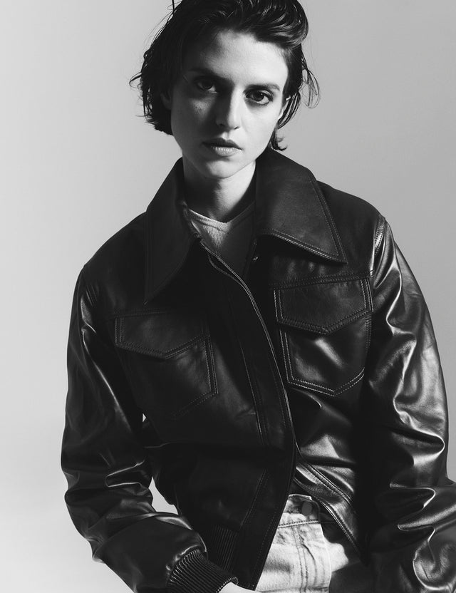 REMAIN Birger Christensen - Small Leather Jacket