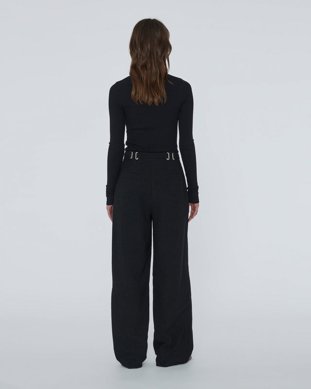 REMAIN Birger Christensen - Wide Pants With Belt