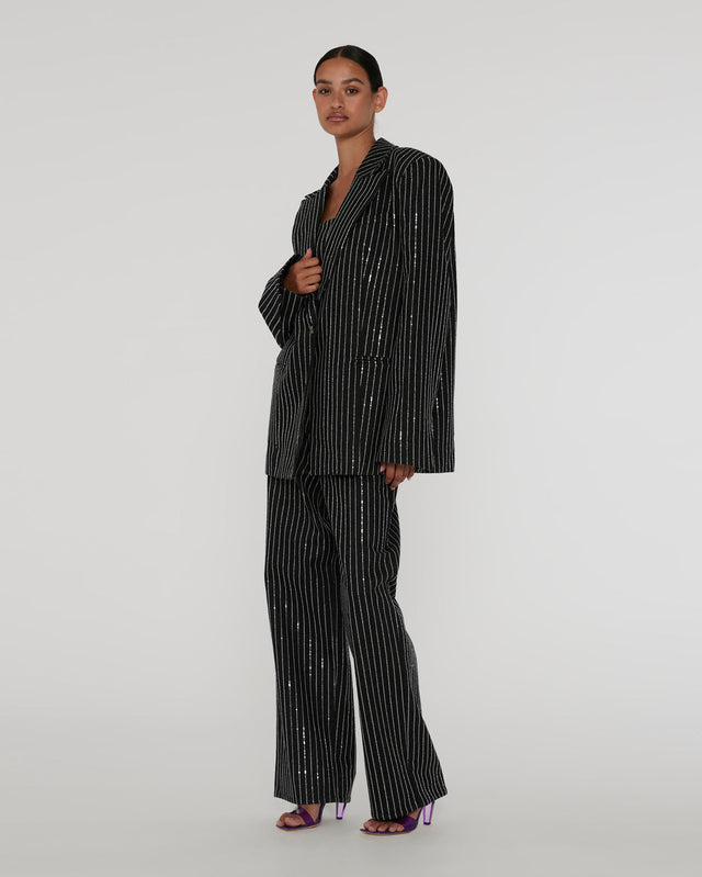 ROTATE Birger Christensen - Sequin Twill Blazer