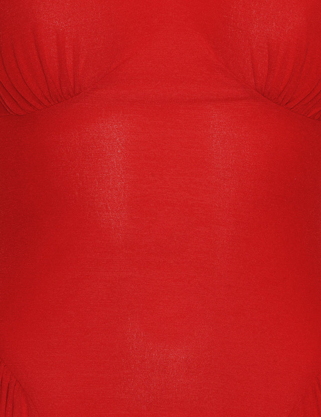 ROTATE Birger Christensen - Maxi V-Neck Dress