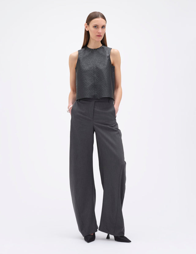 REMAIN Birger Christensen - Curved Leg Pants