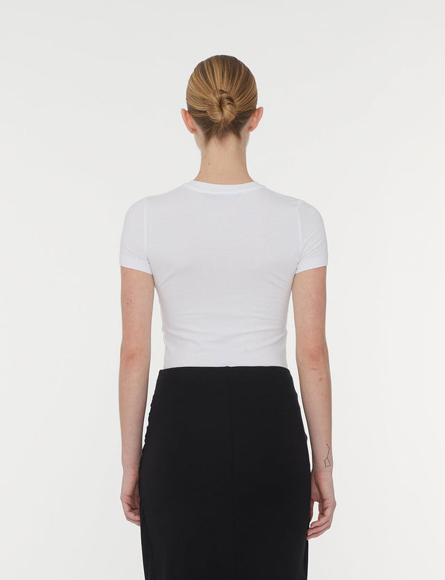 ROTATE Birger Christensen - Fitted Twisted T-shirt