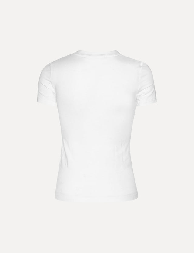 ROTATE Birger Christensen - Fitted Twisted T-shirt