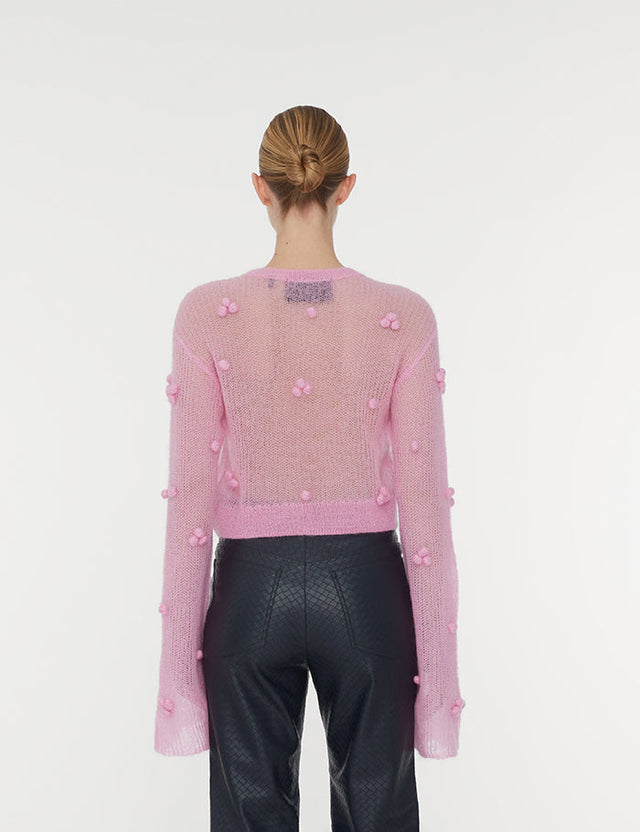 ROTATE Birger Christensen - Light Knit Ls Sweater