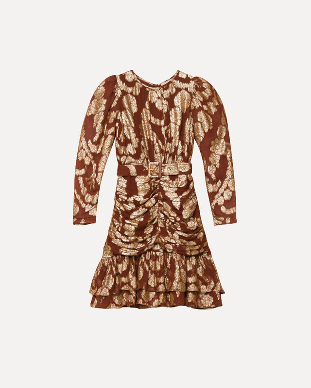 byTiMo - Brocade Georgette Mini Dress