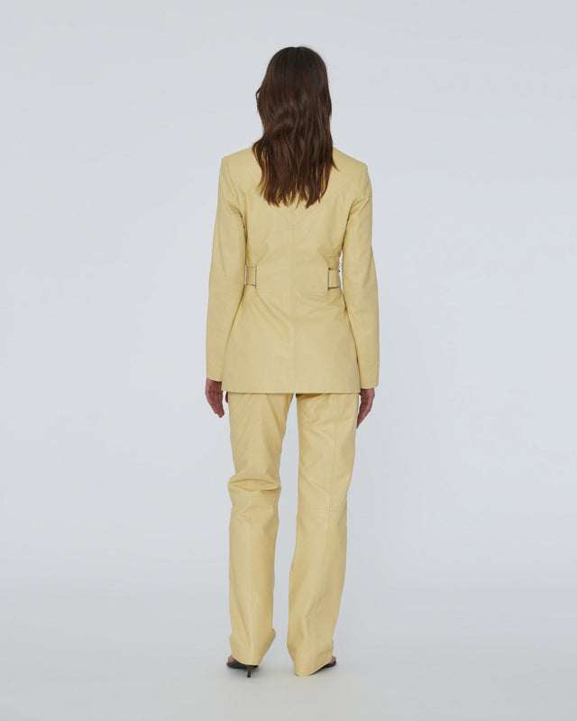 REMAIN Birger Christensen - Straight Leather Pants