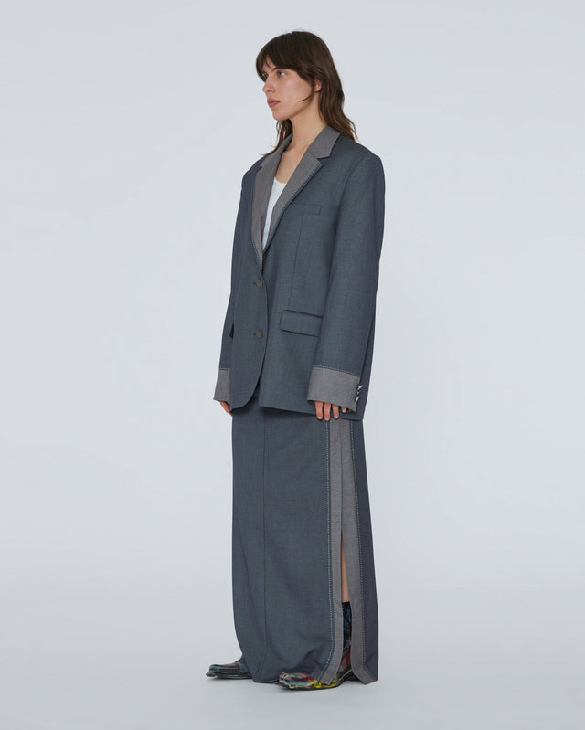 REMAIN Birger Christensen - Two Color Maxi Skirt