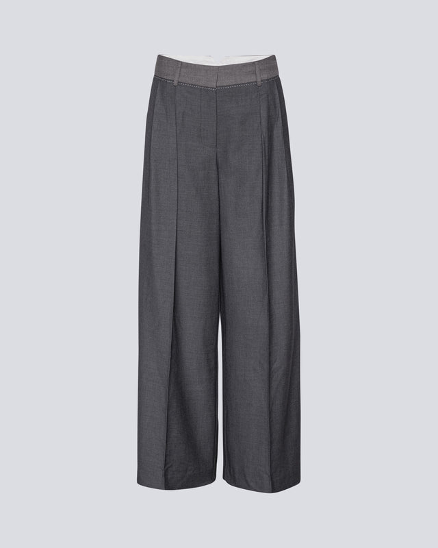 REMAIN Birger Christensen - Two Color Wide Pants