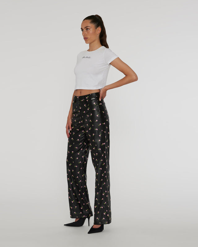 ROTATE Birger Christensen - Printed Straight Pants