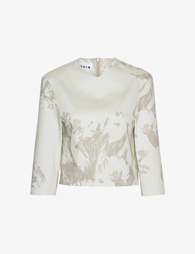 REMAIN Birger Christensen - Floral Cropped Top