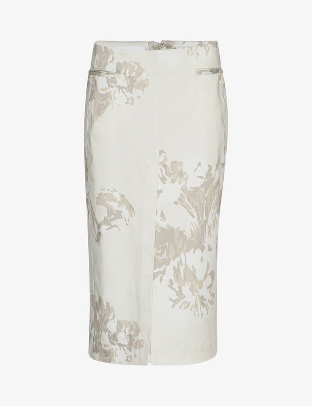 REMAIN Birger Christensen - Floral Midi Skirt