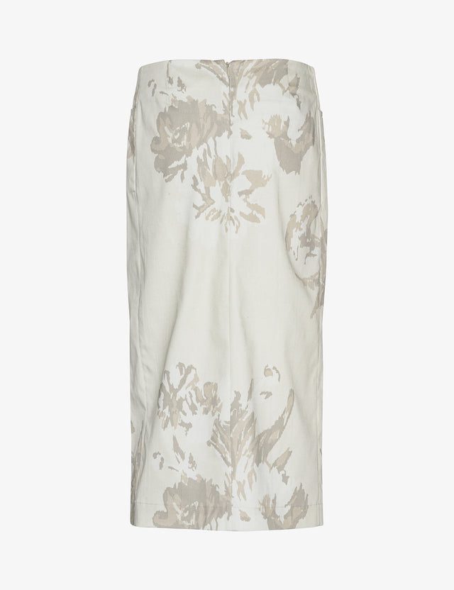 REMAIN Birger Christensen - Floral Midi Skirt