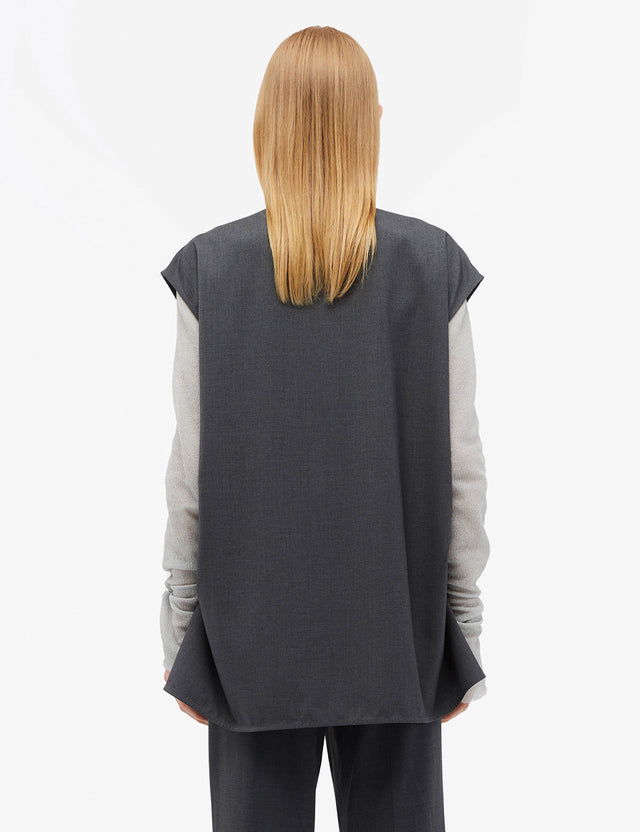 REMAIN Birger Christensen - Oversize Knot Detail Vest