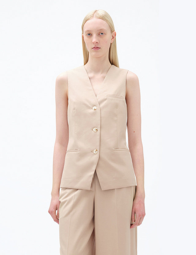 REMAIN Birger Christensen - Two Color Vest