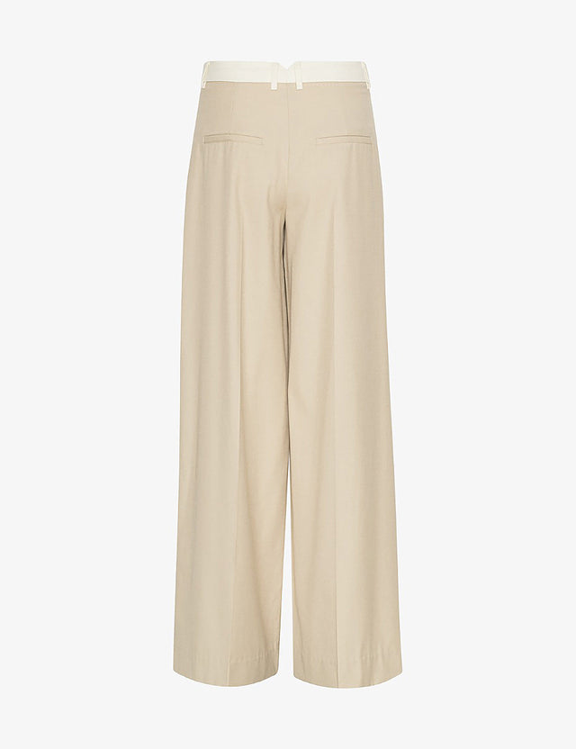 REMAIN Birger Christensen - Two Color Wide Pants