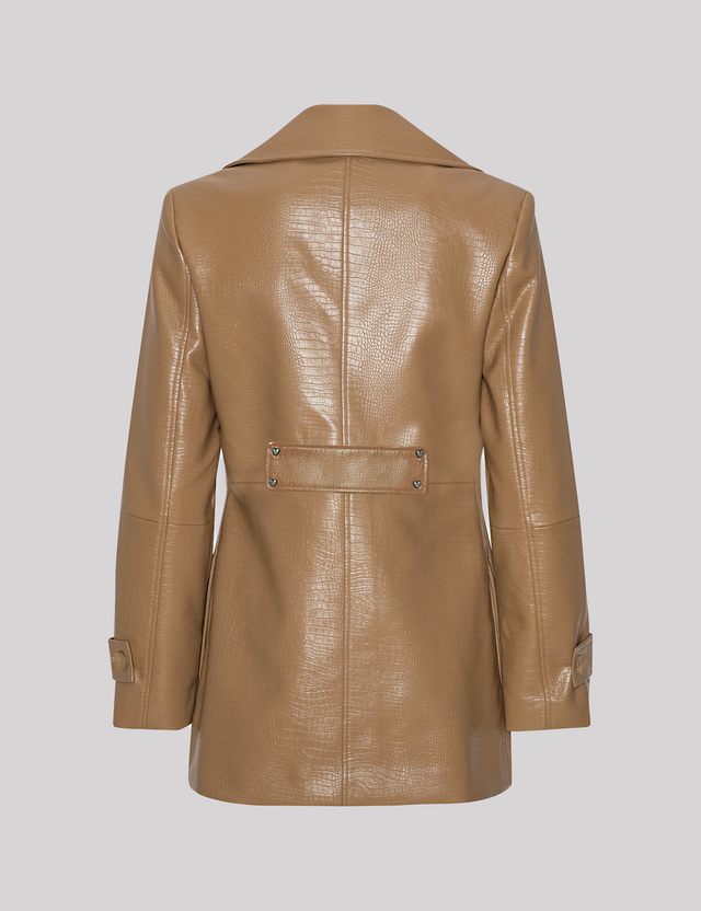 ROTATE Birger Christensen - Textured Fitted Jacket