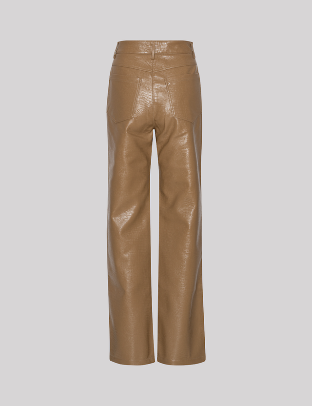 ROTATE Birger Christensen - Textured Straight Pants